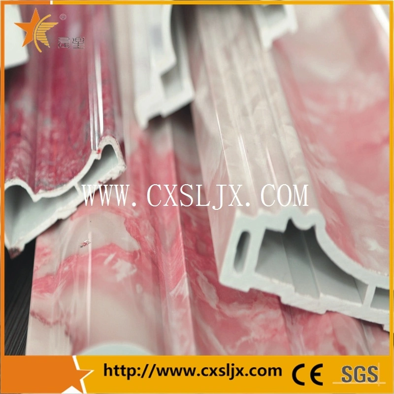 Plastic Stone PVC Imitation Marble Strip Production Line