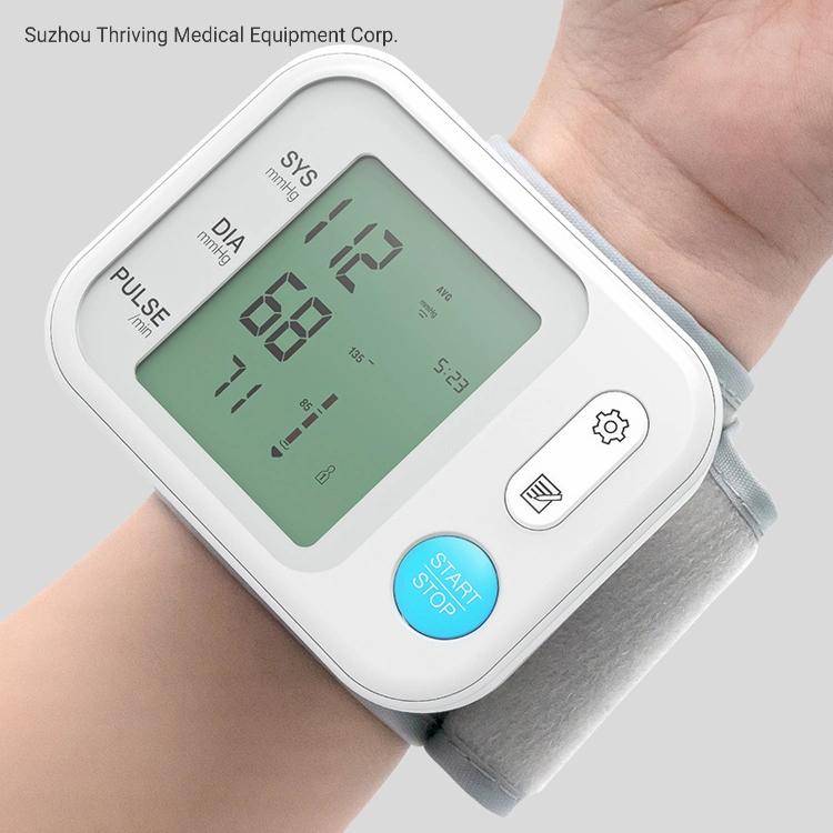 Household Smart Digital Wrist Type Electronic Blood Pressure Monitor Price (THR-BP2)