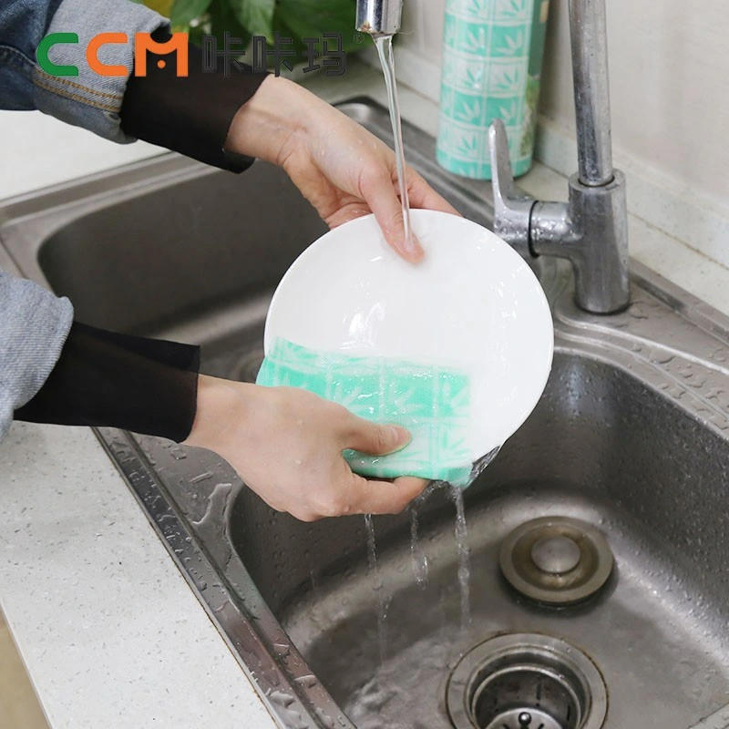 Customizable Colour Dust-Free Wiper Bamboo Paper Reusable Towel for Restaurant