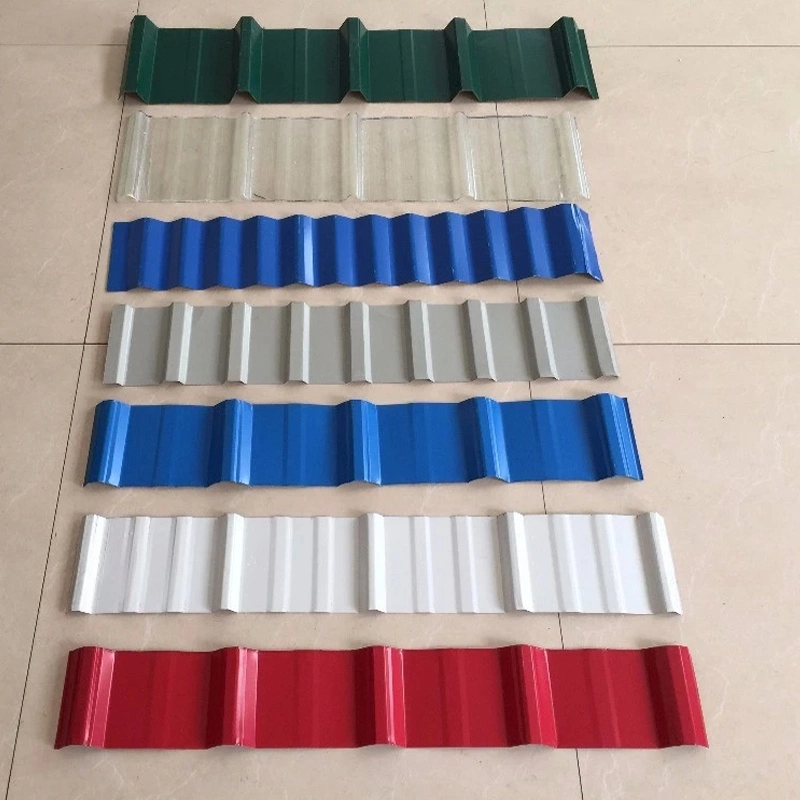 PVC ASA, PVC, UPVC Corrugated Plastic UPVC Roofing Sheet Trapezoidal Apvc Roofing Sheet