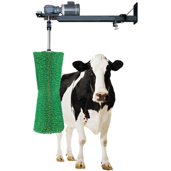 Customized Farm Equipment Part Manufacturer Nylon Cow Brush Automatic