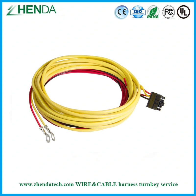 Cable de fibra óptica eléctrico de cobre resistente al agua profesional con caucho de PVC Aislado