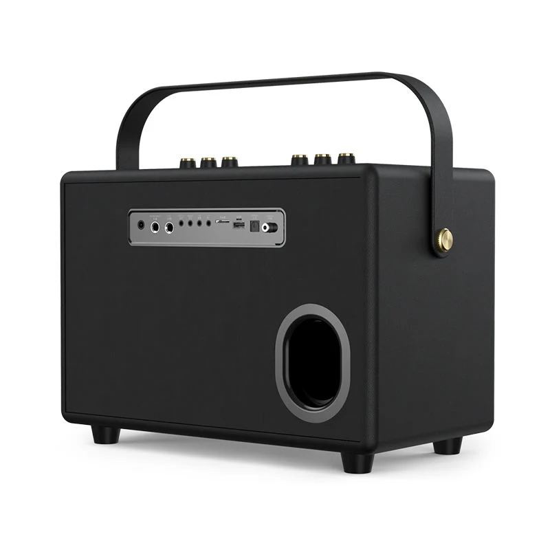 T30 120W Karaoke portátil Bluetooth inalámbrico con micrófono altavoz de casa