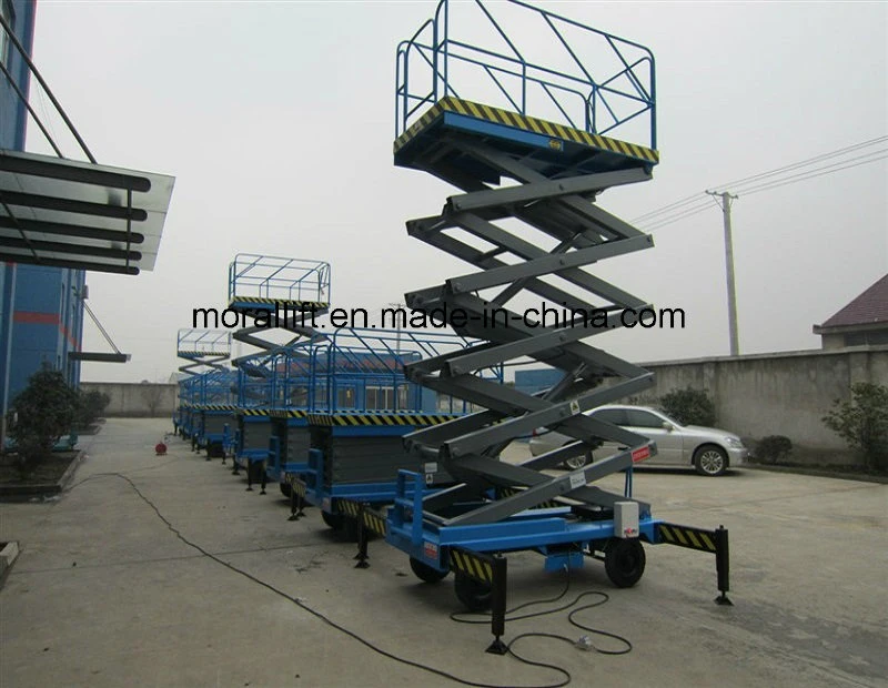 Battery Mobile Lift Table Platform for Working