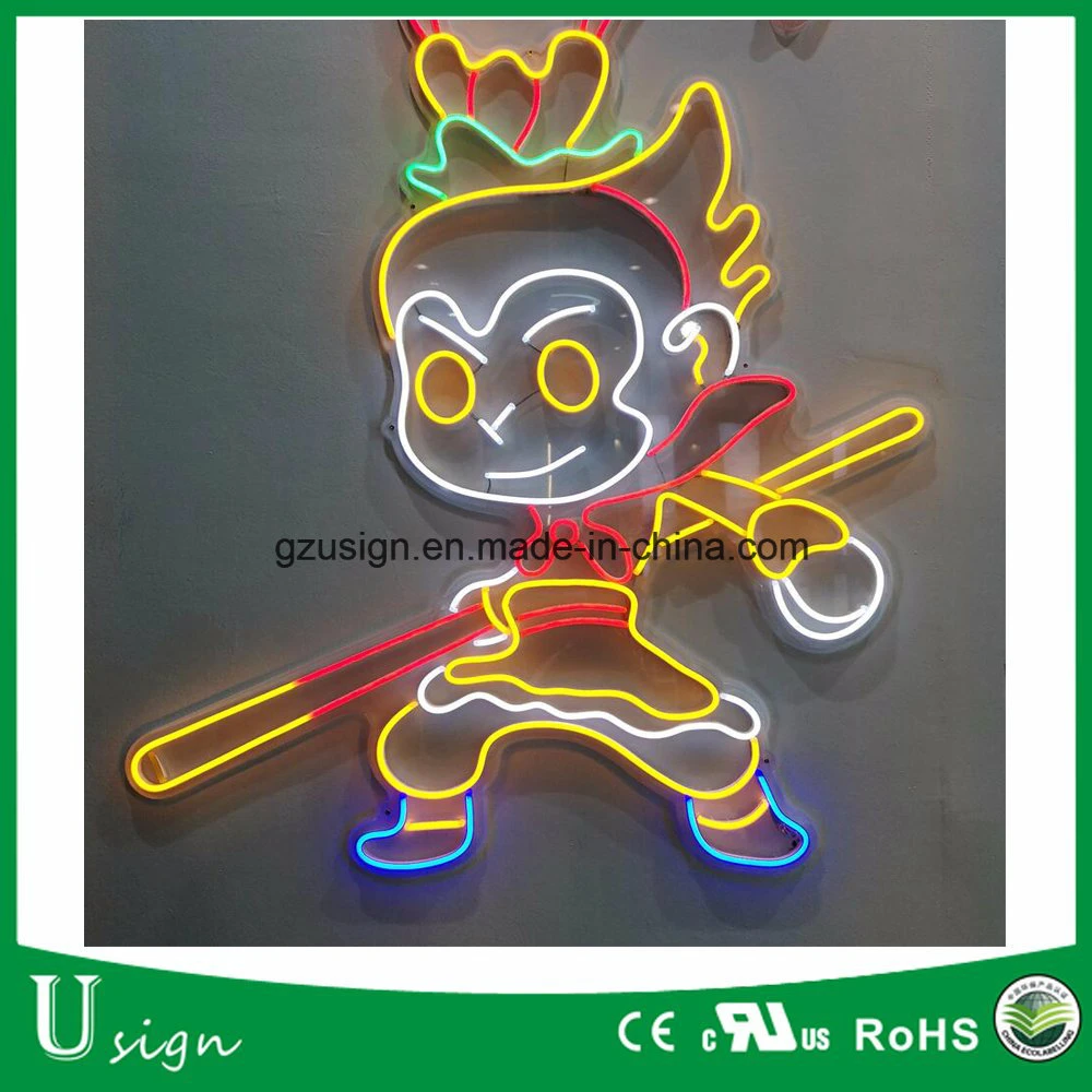 Black Panel Acrylic Customized Neon Sign LED Lamp Chinese Manufacturers