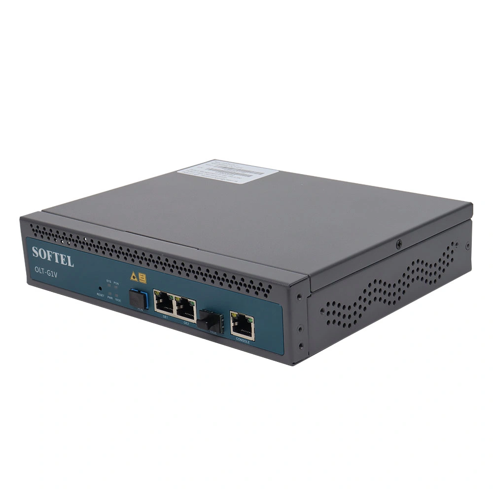 Softel Epon Gpon Olt 1 Port Vsol Single Port Olt Gpon Epon