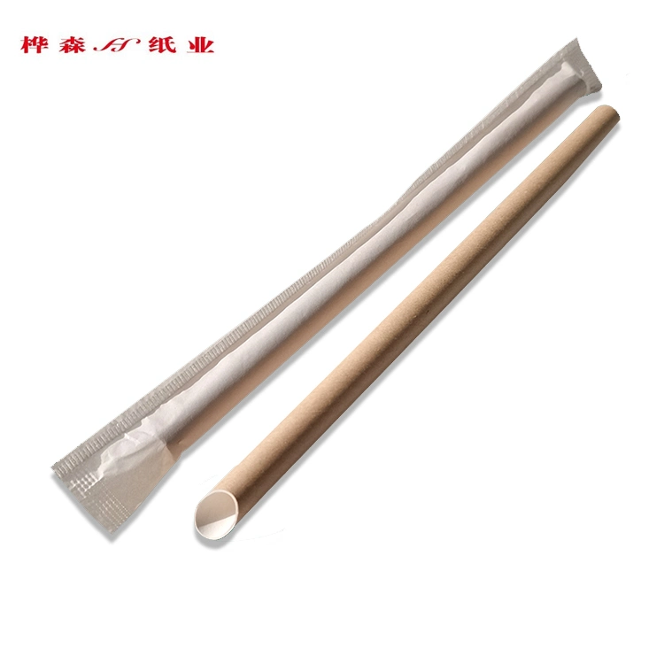 Bulk Paper Straws Paper Coffee Straw Biodegradable Straw Disposable Natural Plant Fiber