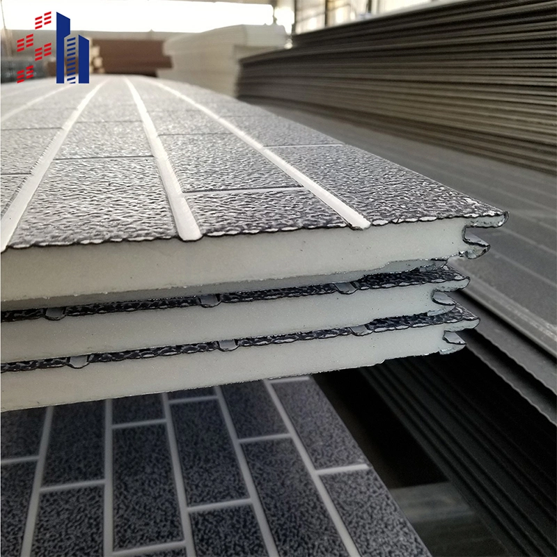 Lightweight Prefab Mobile House Material Soundproof Thermal Insulation Carved Metal Composite Sandwich Panels