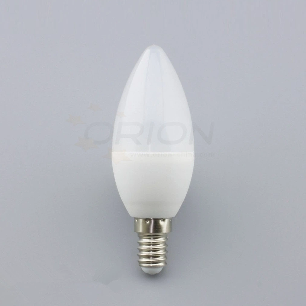 Home Decoration 3000K 4000K 6500K E14 5W 7W LED Candle Lighting