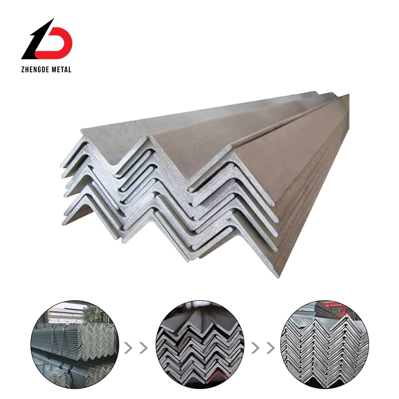 China Manufacturer A36 Ss400 S235 Hot Rolled Carbon Equal Angle Steel Bar Hot Dipped Galvanized Angle Iron Angle Bar Steel Bar Iron