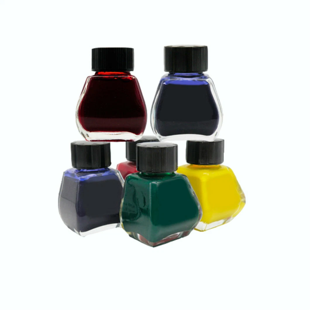 Fountain Pen Refill Ink with 30ml Glass Bottle