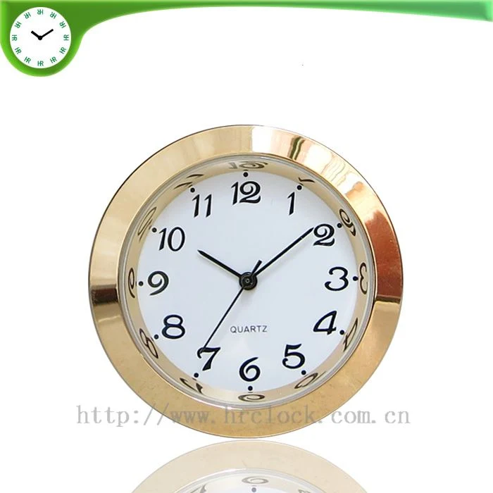 High quality/High cost performance  36 mm Clock Insert Watch Inserts in Gold Color