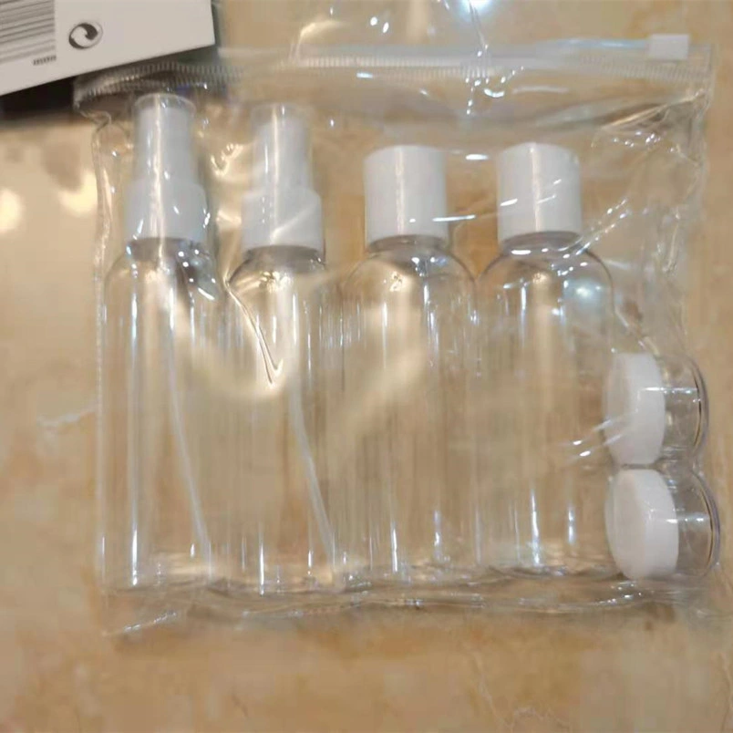 100ml Portable Cosmetic Travel Kit Shampoo Bottle Cream Jar Cosmetic Travel Spray Bottle Set