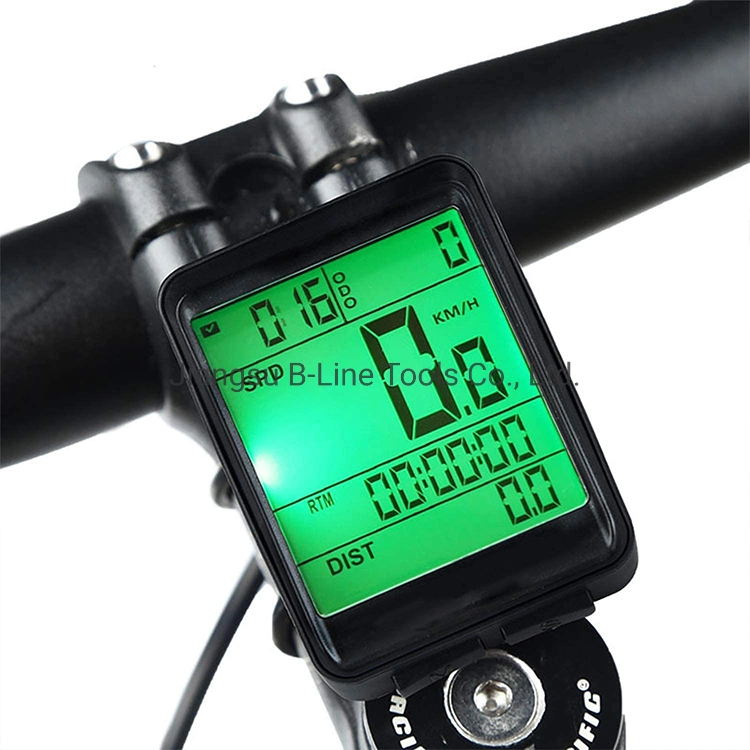 El Odómetro impermeable equipo bicicleta Moto velocímetro inalámbrico equipo velocímetro