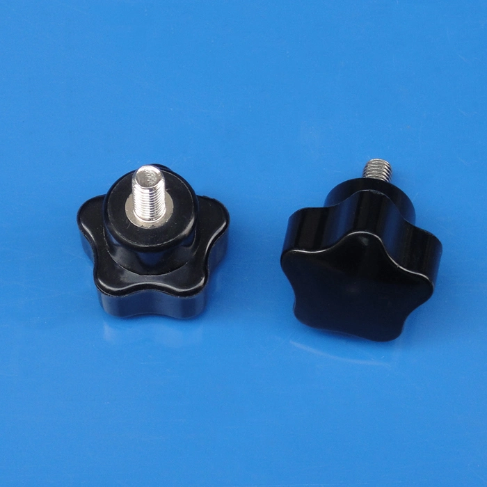 Sk-M6 6mm Black Knob Handle for Machine Equip Hardware Furniture Aluminum Profile