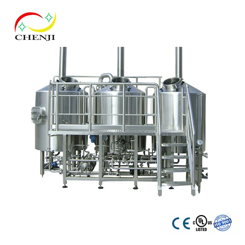 All Stainless Steel Craft Brewing Turnkey Project Beer Making Machine