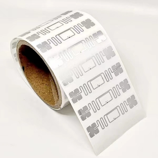 China Strips Adhesive UHF Smart Tag RFID Transponder Apparel Roll Garment Labels