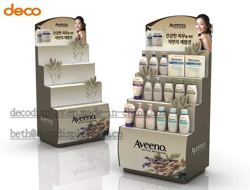 Cardboard Display Corrugated Board Display Stand for Surpermarket