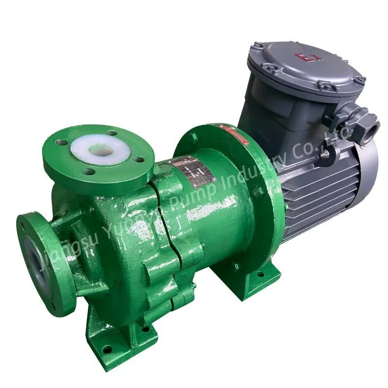 Leak Proof Strong Corrosive Acid Magnetic Drive Pump with Motor