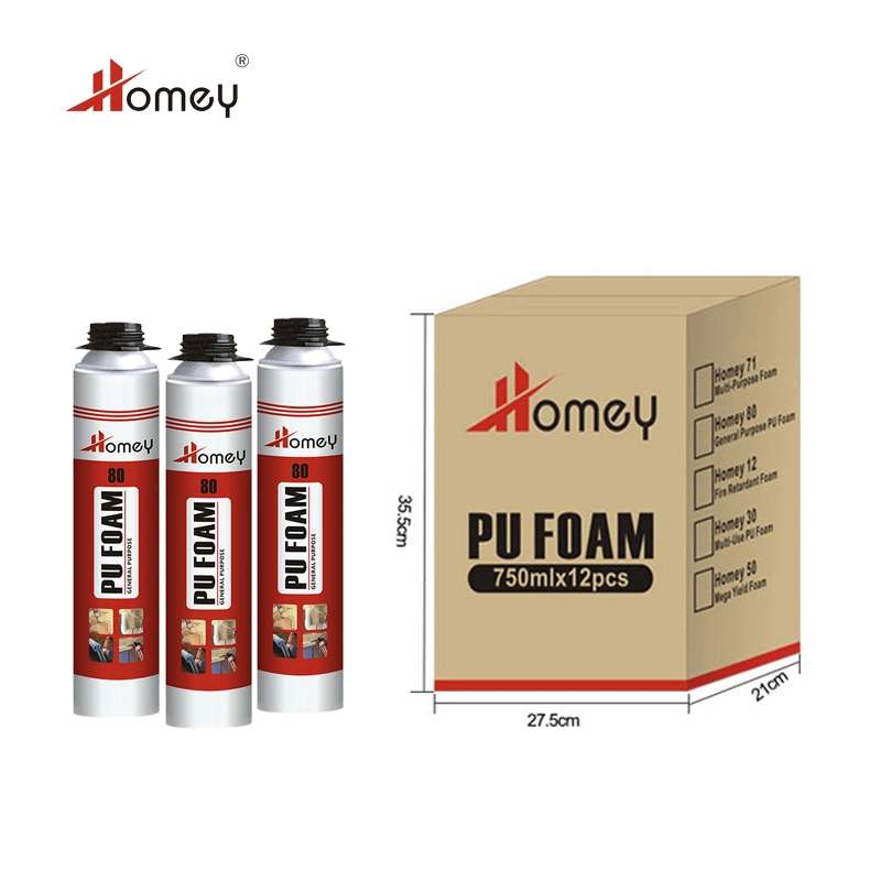 Homey 80 Flexible Insulation PU Foam Spray