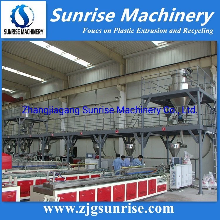 Pneumatic PVC Plastic Chemical Automatic Weighing and Feeding Auto Conveying and Mixing Dosing Compounding System