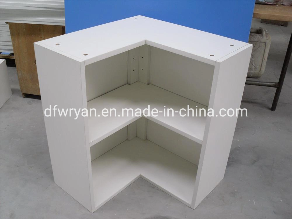 Cheap Wooden Chipboard Melamine Finished Kitchen Cabinets with Drawers From China Supplier