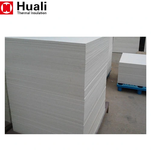 China Heat Insulation 1260c High Temperature 300kgm3 25mm Ceramic Fiber Board for Boiler Insulations