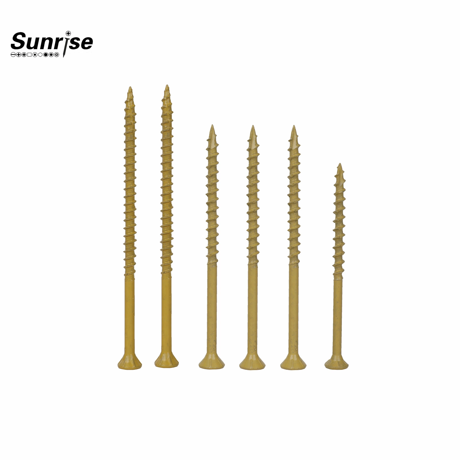 All-Size Custom Zinc Plated Wood Screws Countersunk/Pan Head Chipboard Screw