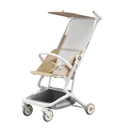 Pocket Car Children's Four-Wheeled Portable Baby Walking Artifact Baby Folding Trolley Can Board a Simple Pocket Car Original Factory High Purity Children Walker