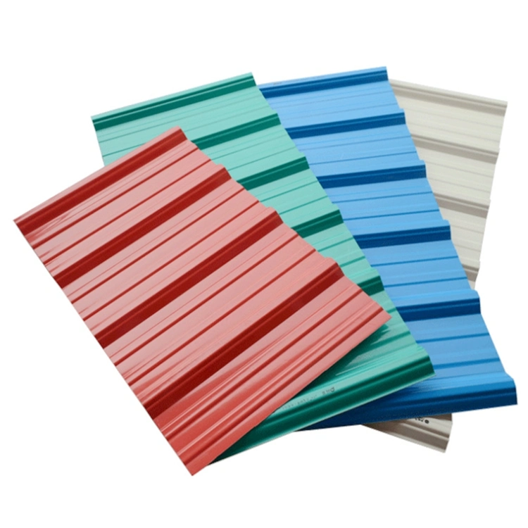 PVC Film Galvanized Steel Zinc Coating Wavy Corrugated Steel Sheet for Roofing Sheet