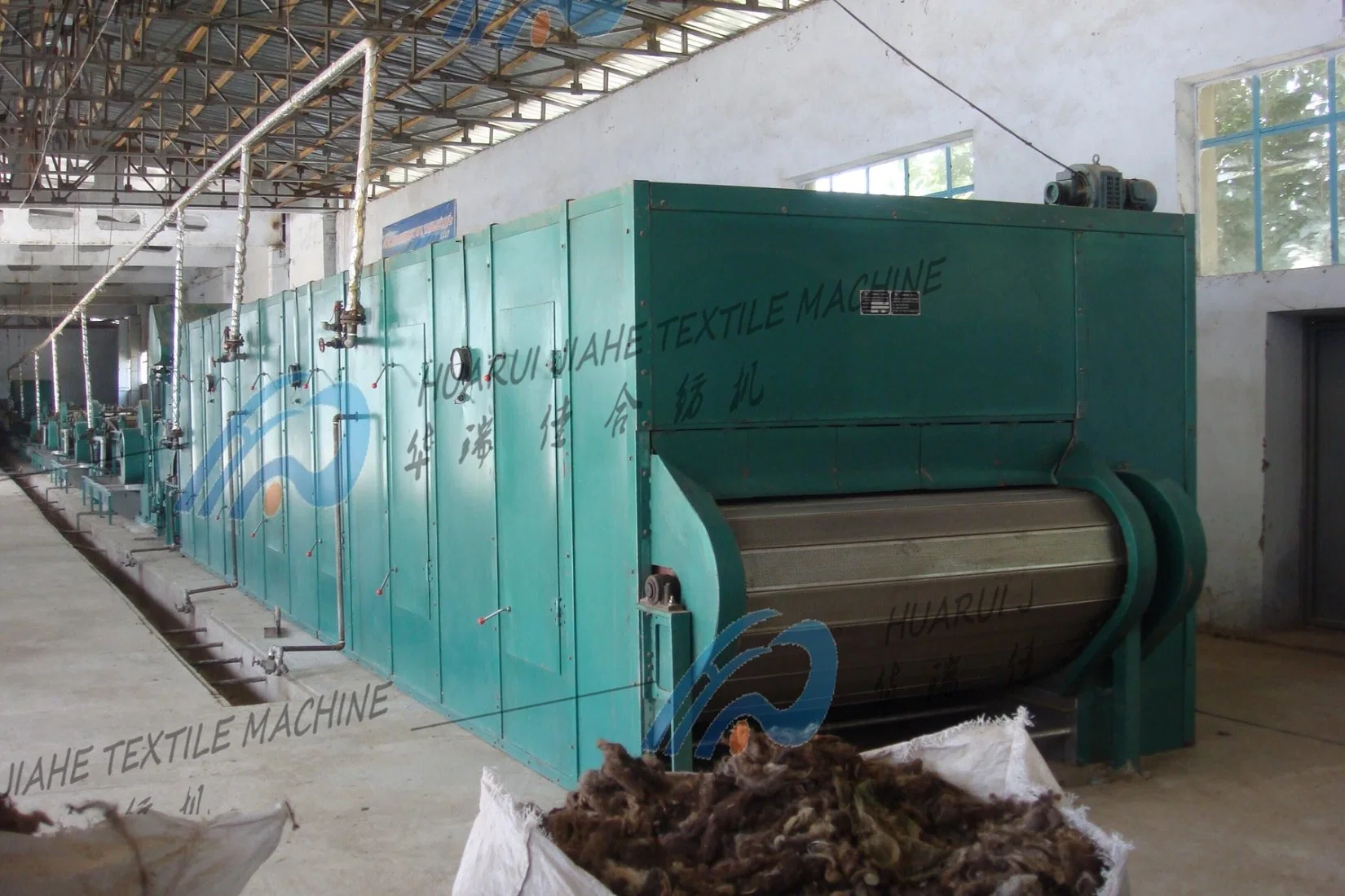 Textile Wool Machine Is Used for Cashmere /Sheep Wool Washing, Removing Containing Cashmere in The Fat, Grass Clippings, Sand and Other Impurities