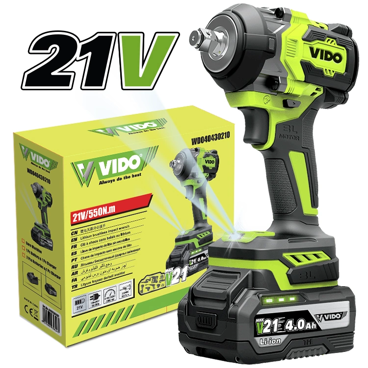 Vido Cordless Brushless Electric Impact Wrench