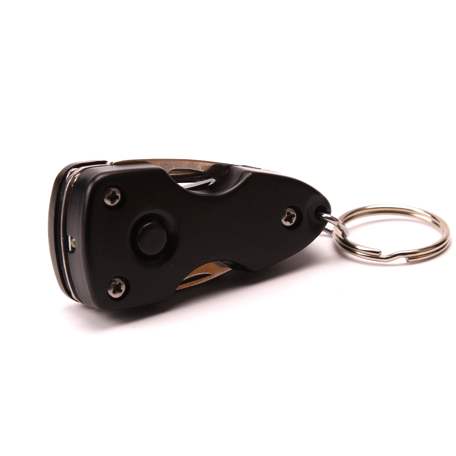 Portable Key Chain Multi Tool with Bottle Opener LED Light