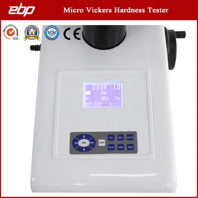 Micro Hardness Testing Machine Vickers Test of Steel