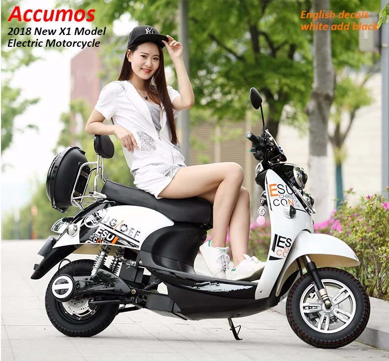 Accumos 60V 72V X1 Scooter électrique pour adultes à la mode et classique à prix abordable