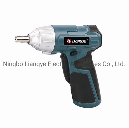 Liangye Electric Power Tool 3.6V Lithium Rechargeable Battery Operated Cordless Screwdriver Set