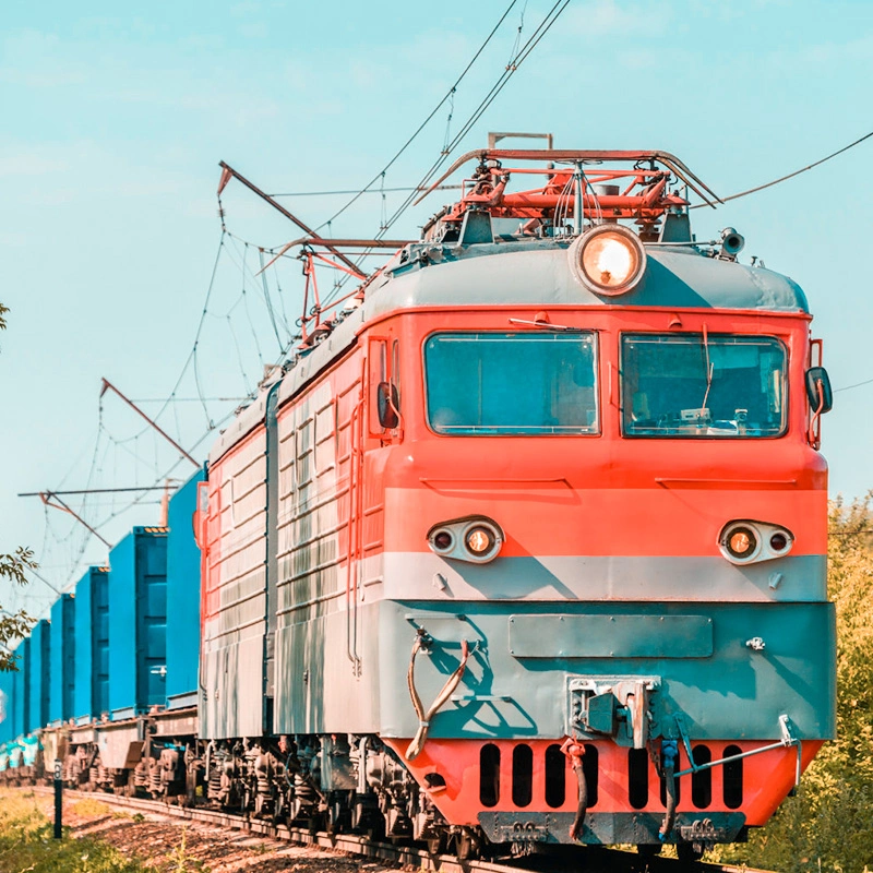 Ferrocarril de Shanghai a Ashgabat 40 Fletes de tren de la Sede de la logística de la tierra de los precios de envío