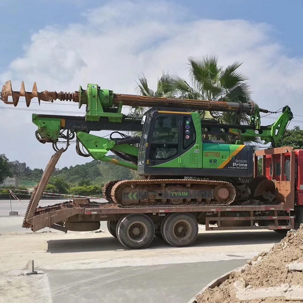 Tysim Kr60A, Small Hydraulic Piling Machine with Engineer Construction Piling