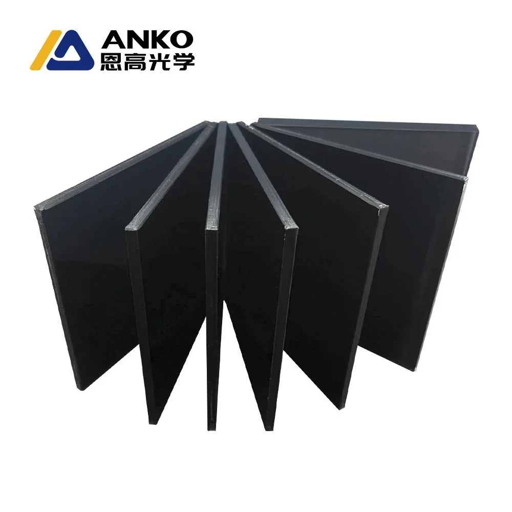 PC Glass Supplier Factory Price Extruded Cast Pure Black PC Plexiglass Plastic Sheets