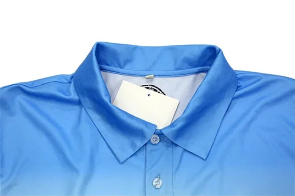 Customize Mesh Polyester Fishing Shirt Breathable Fishing Polo Shirt Full Sublimation Print Fishing Wear