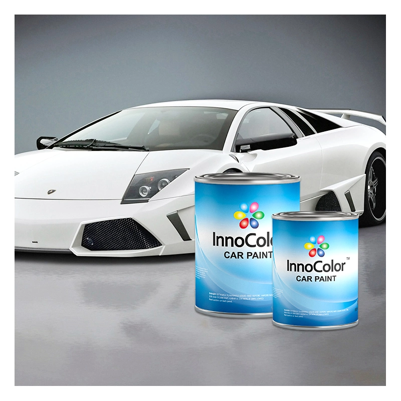 Hot Sale Acrylic Liquid Innocolor Clear Coat Automotive Repair Metallic Silver Car Paint