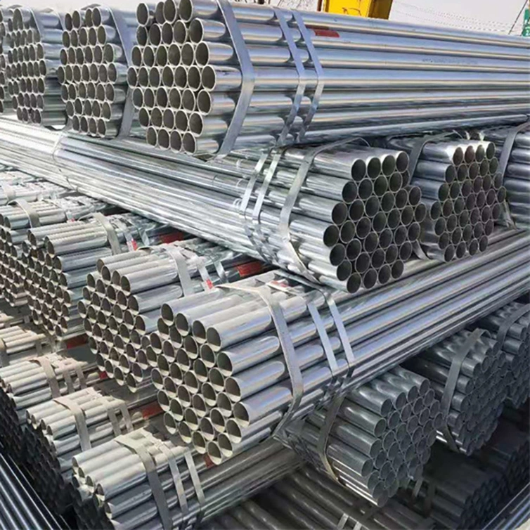 Factory Price 2 Inch Sizes Gi Steel Round Galvanized Iron Pipe for Greenhouse Frame