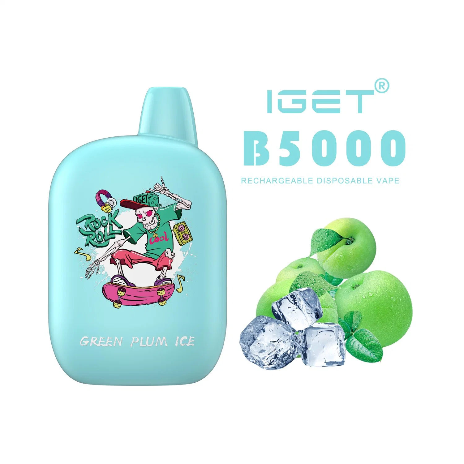 Iget B5000 Puffs Rechargeable Disposable/Chargeable Vape Box