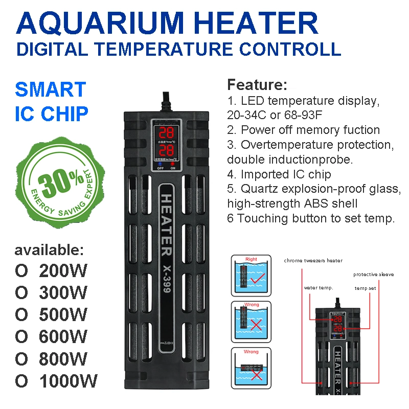 Specially for Aquariums 500L Constant Heating Equipment 500W