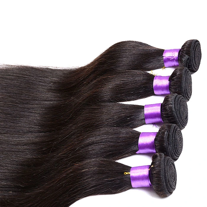 Grade 7A Unprocessed Peruvian Straight Virgin Hair 4 Bundles Deals Puruvian Hair Bundles VIP Beauty Hair Wet and Wavy Human Hair