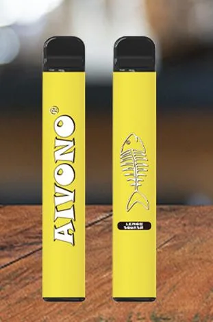 OEM &amp; ODM Factory Aivono New Design Vape Prix de gros Cigarette électronique 600puffs 12Flavors E-cigarette de haute classe