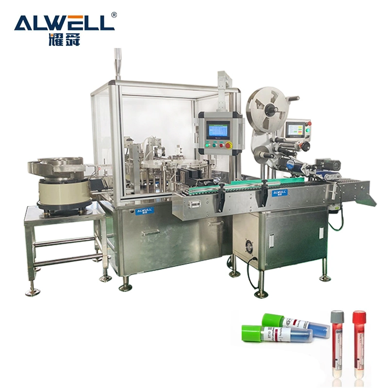 Automatic 2ml Test Tube Filling Machine for Plasma 5 Ml Liquid Filling Capping Machine