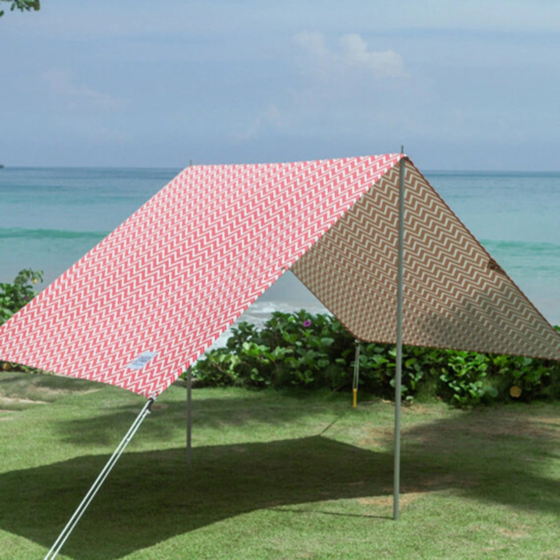 Outdoor Camping Tent Manufacturers Wholesale/Supplier Seaside Beach Sun Shading Tassel Tent