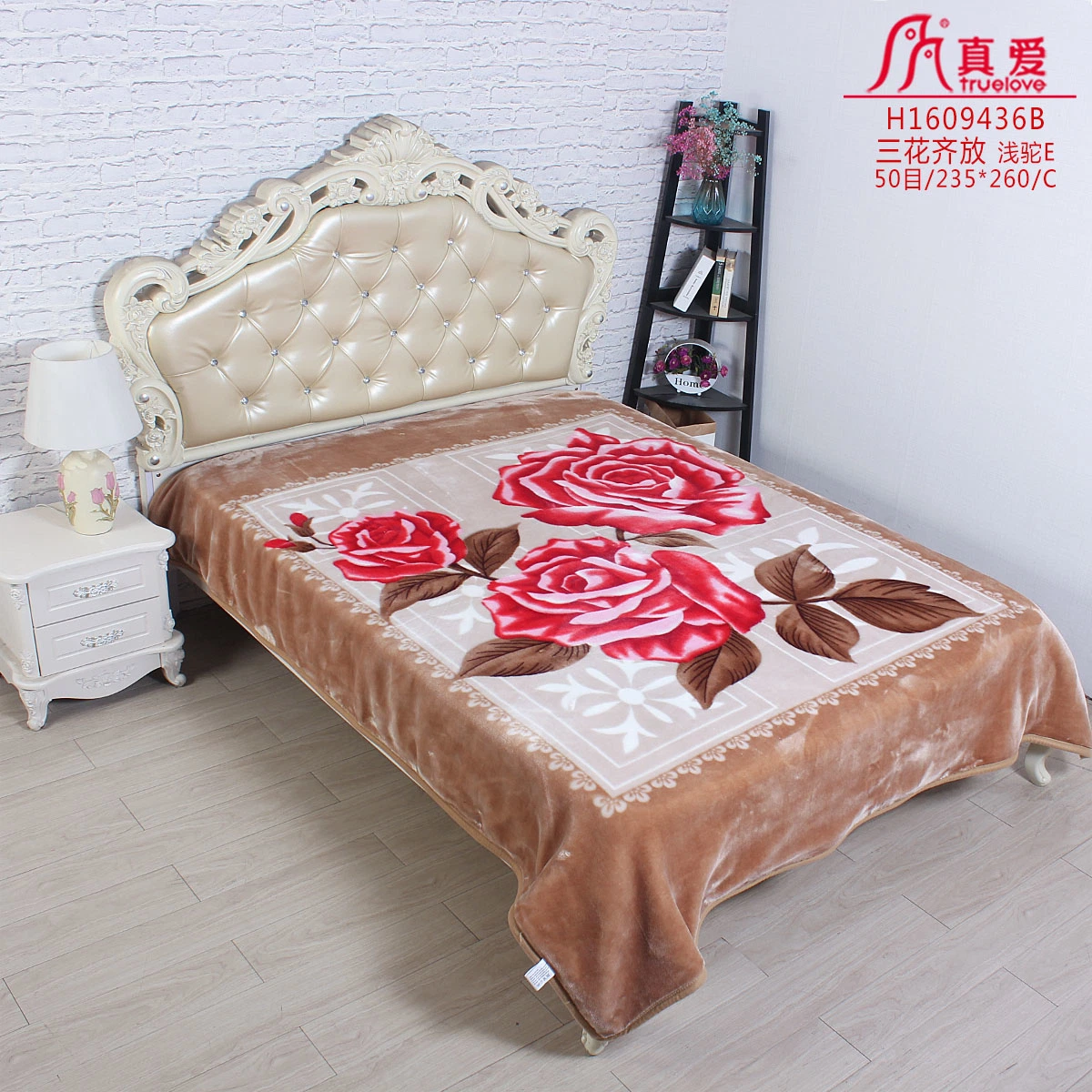 China Leading Factory Supplier Home Bed Cheap Polyester Mink Raschel Faux Fleece Fur Blanket for Libya Mali Mozambique Namibia Niger Nigeria Rwanda Senegal