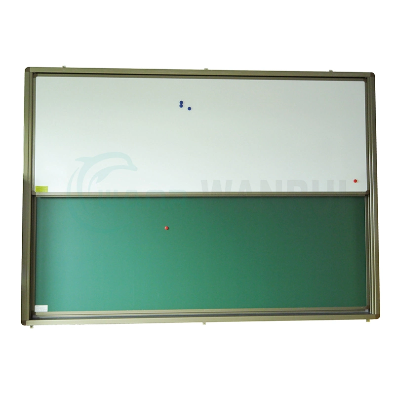 Professional Classroom Writing Board Sliding Teaching Whiteboard Magnetic Green Board